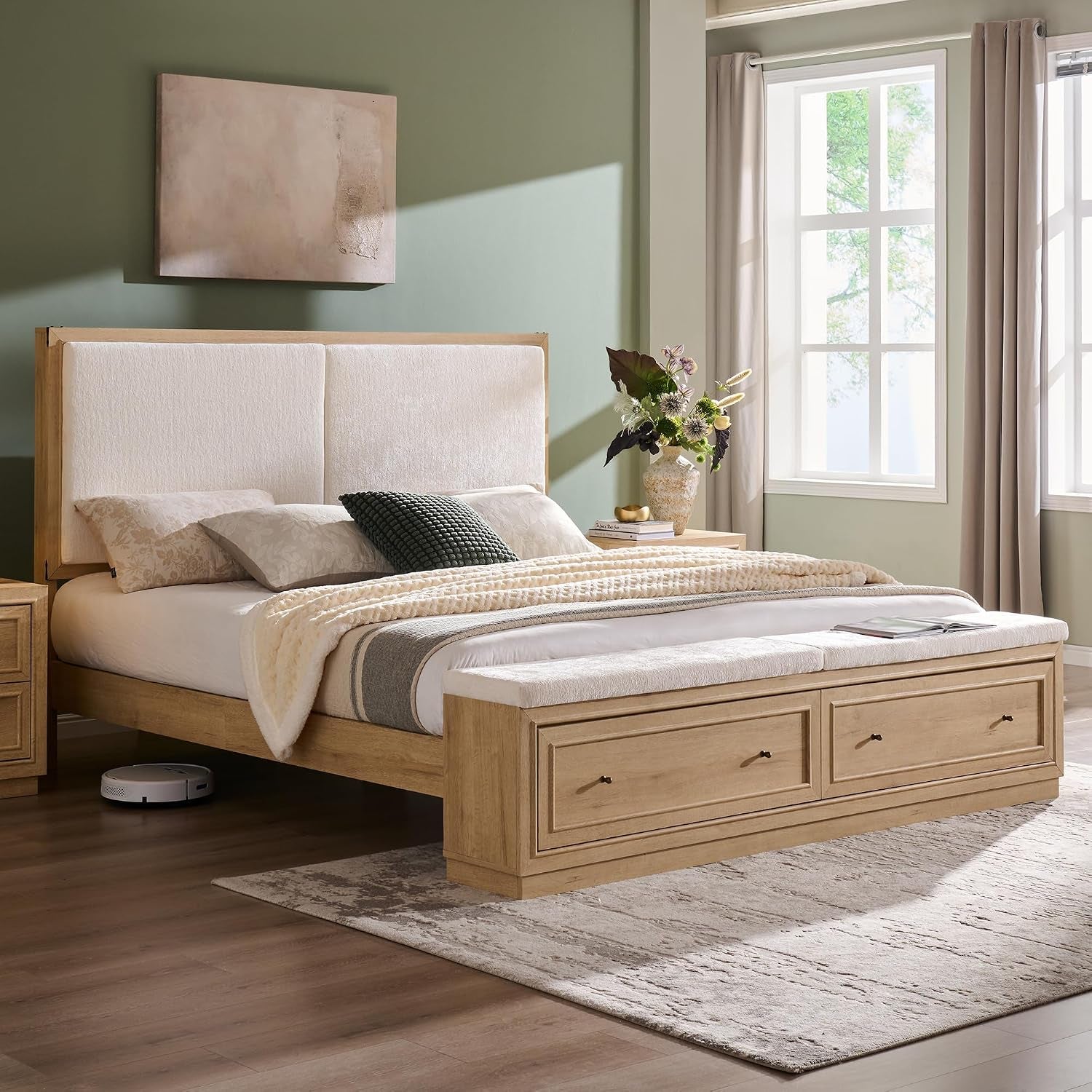 king-bed-frame-w-upholstered-headboard-storage-bench-natural-oak