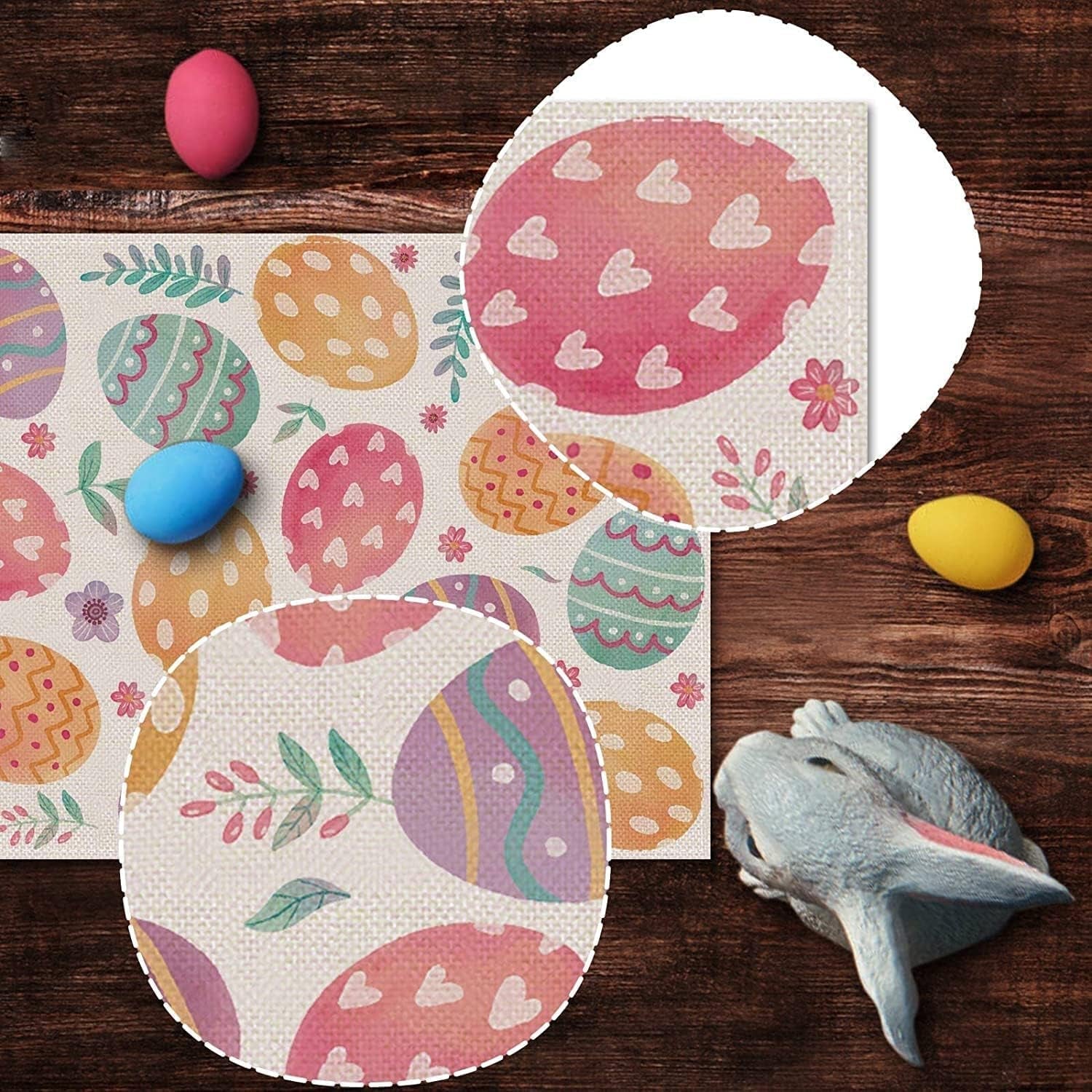 linen-happy-easter-table-runner-108-inches-long-spring-easter-egg-decoration-farmhouse-home-dining-room-kitchen-table-decor