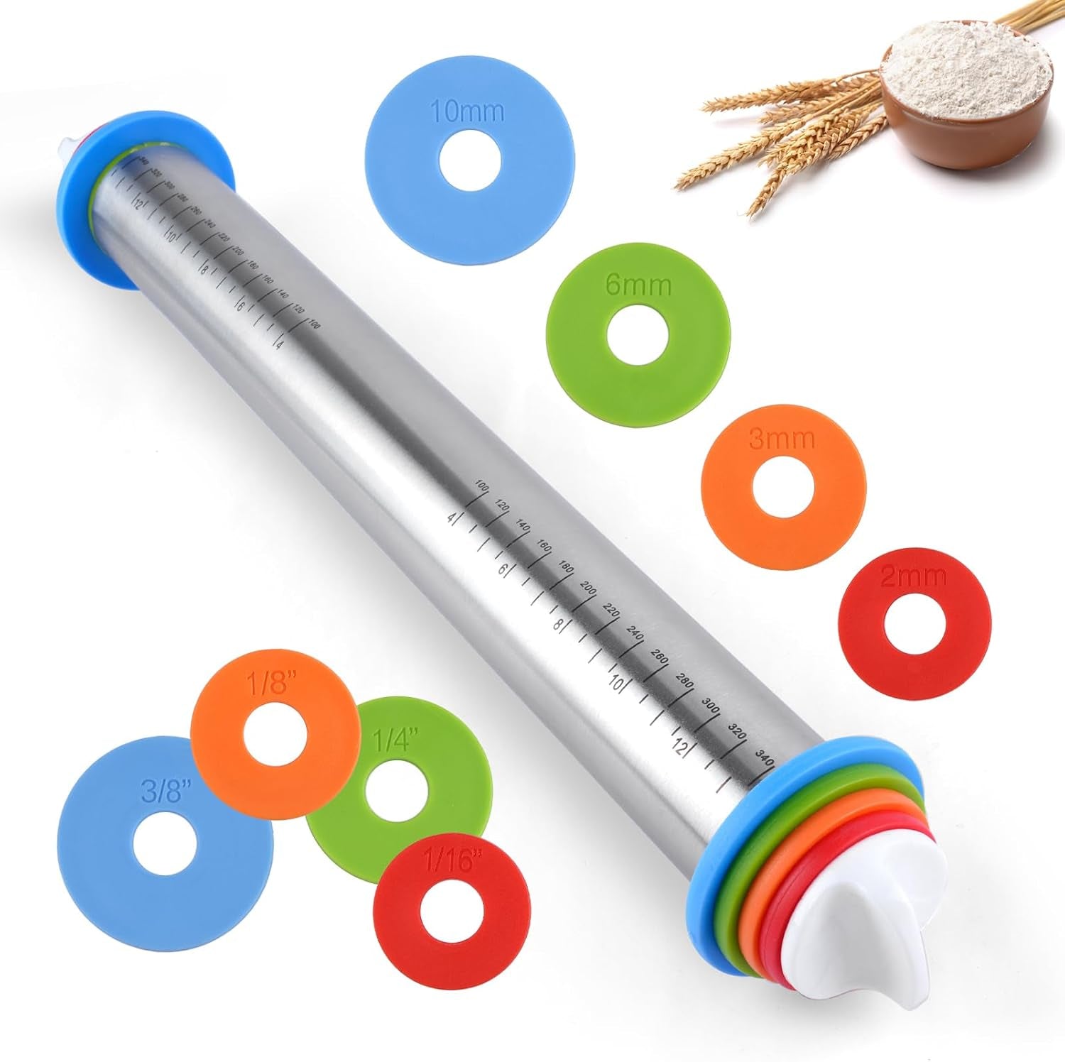 adjustable-rolling-pin-with-4-thickness-rings-for-baking-cake-pop-roller-17-inch-stainless-steel-with-measurement-markings-for-pizza-fondant-pie-cookies-baking-supplies-pastry-pasta