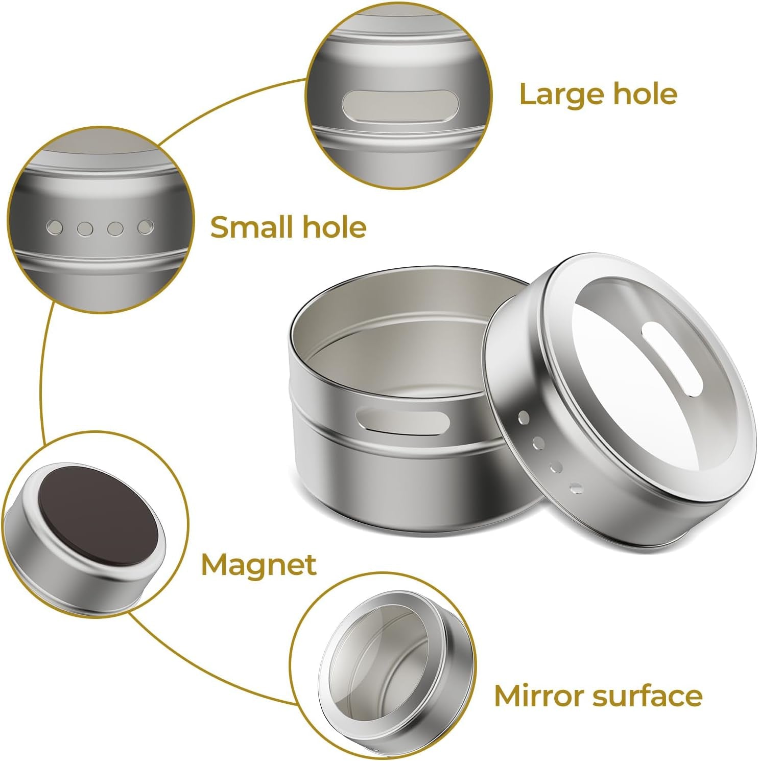 set-of-16-magnetic-spice-tins-with-4-metal-wall-plates-100-preprinted-seasoning-label-stickers-2-styles-for-3-oz-herb-jars