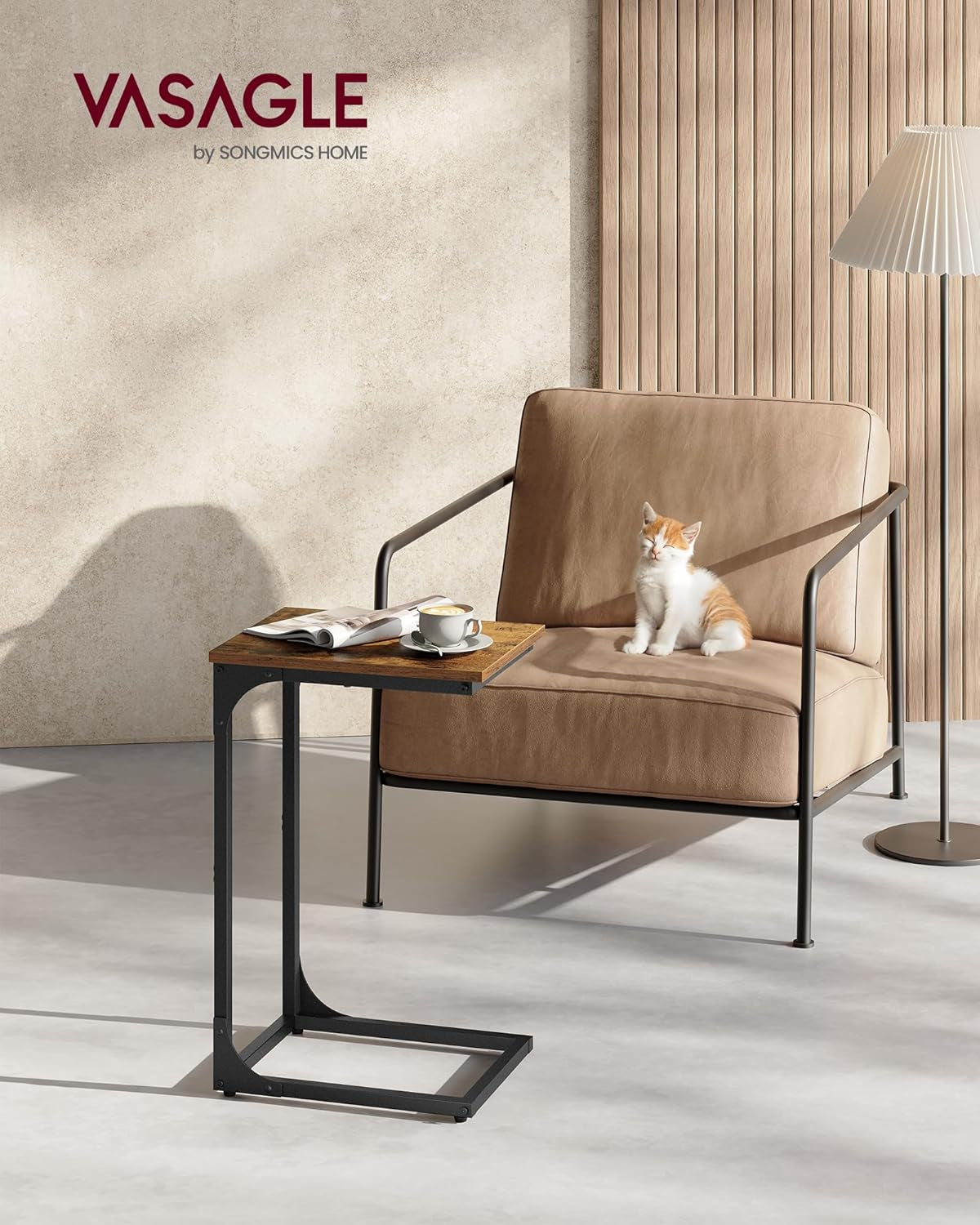 vasagle-c-shaped-end-table-small-sofa-side-table-with-metal-frame-for-couch-living-room-bedroom-bedside-rustic-brown-and-black-barnet-collection-ulet350b01