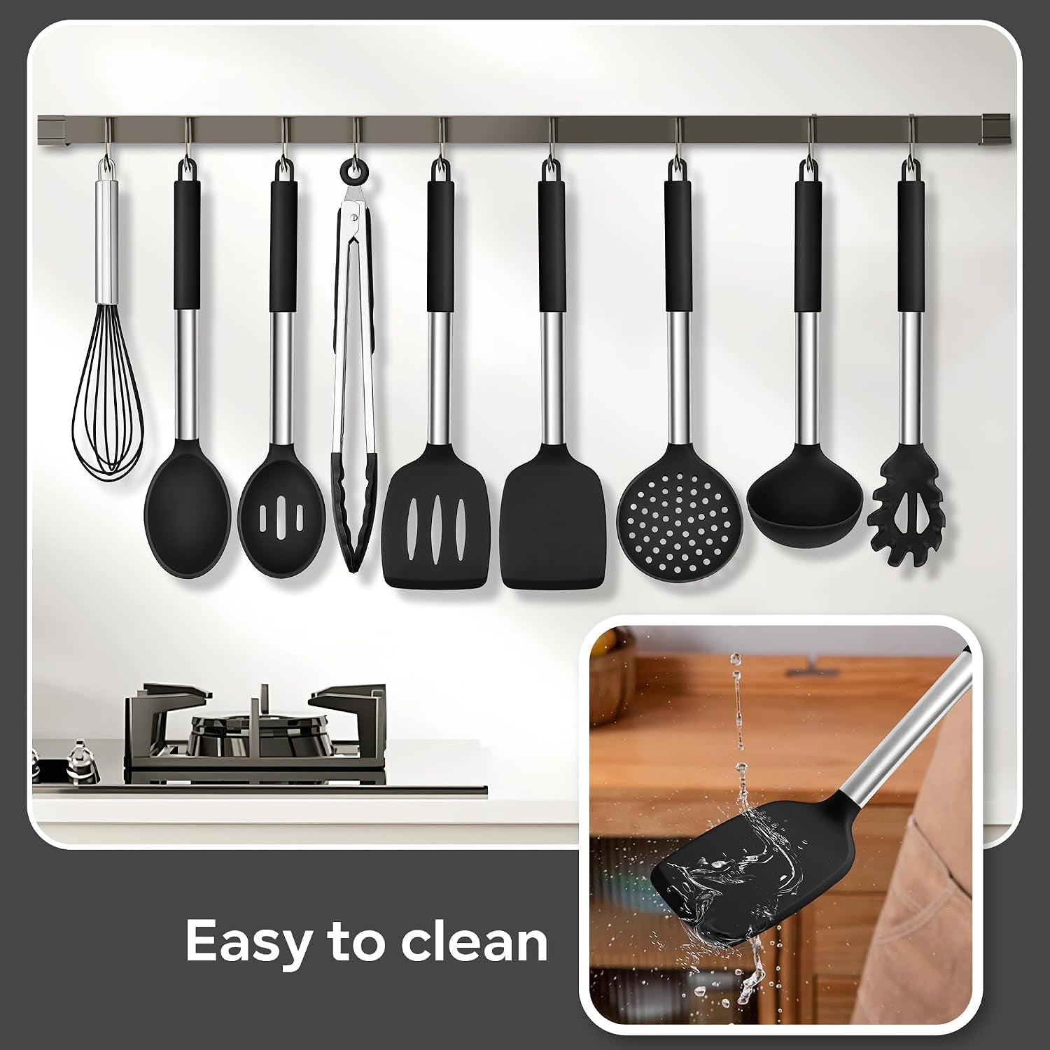 silicone-utensils-set-9-piece-kitchen-cooking-utensils-black