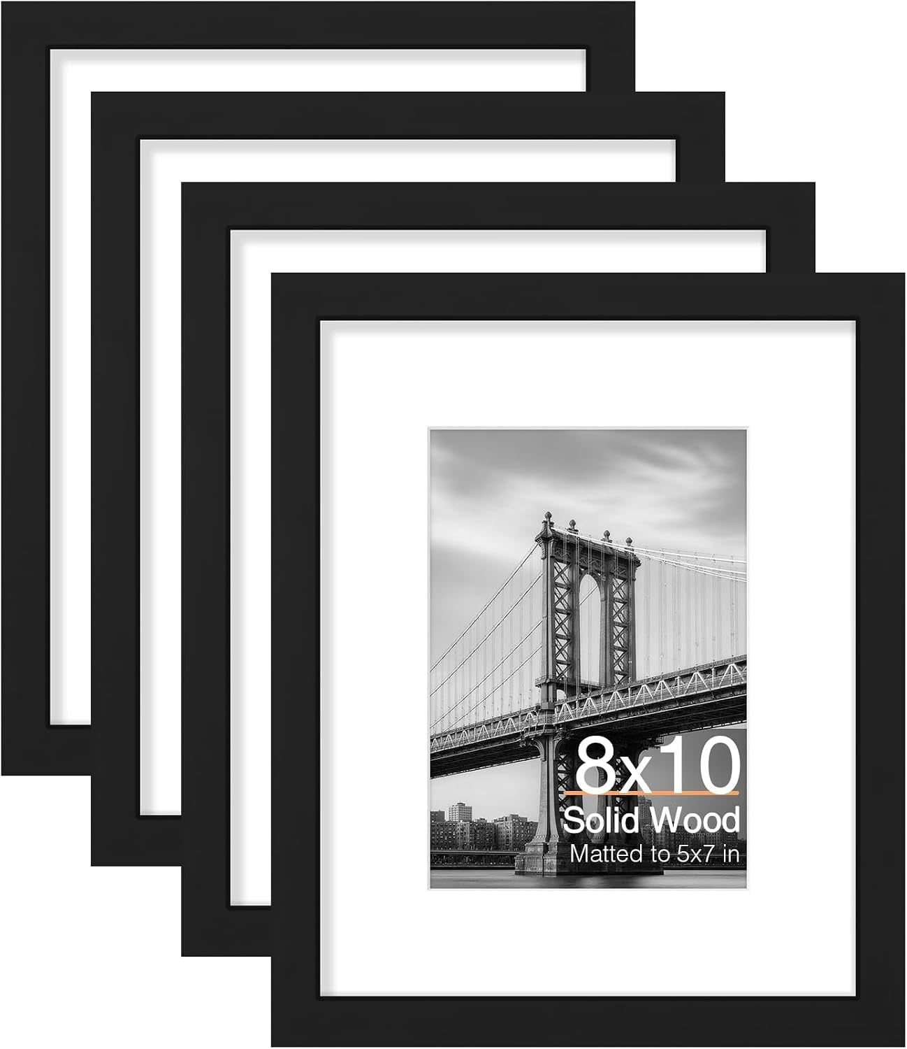 solid-wood-8x10-picture-frames-set-of-4-black