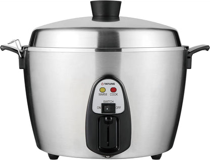 '- TAC-11KN(UL) - 11 Cup Multi-Functional Stainless Steel Rice Cooker - Silver1