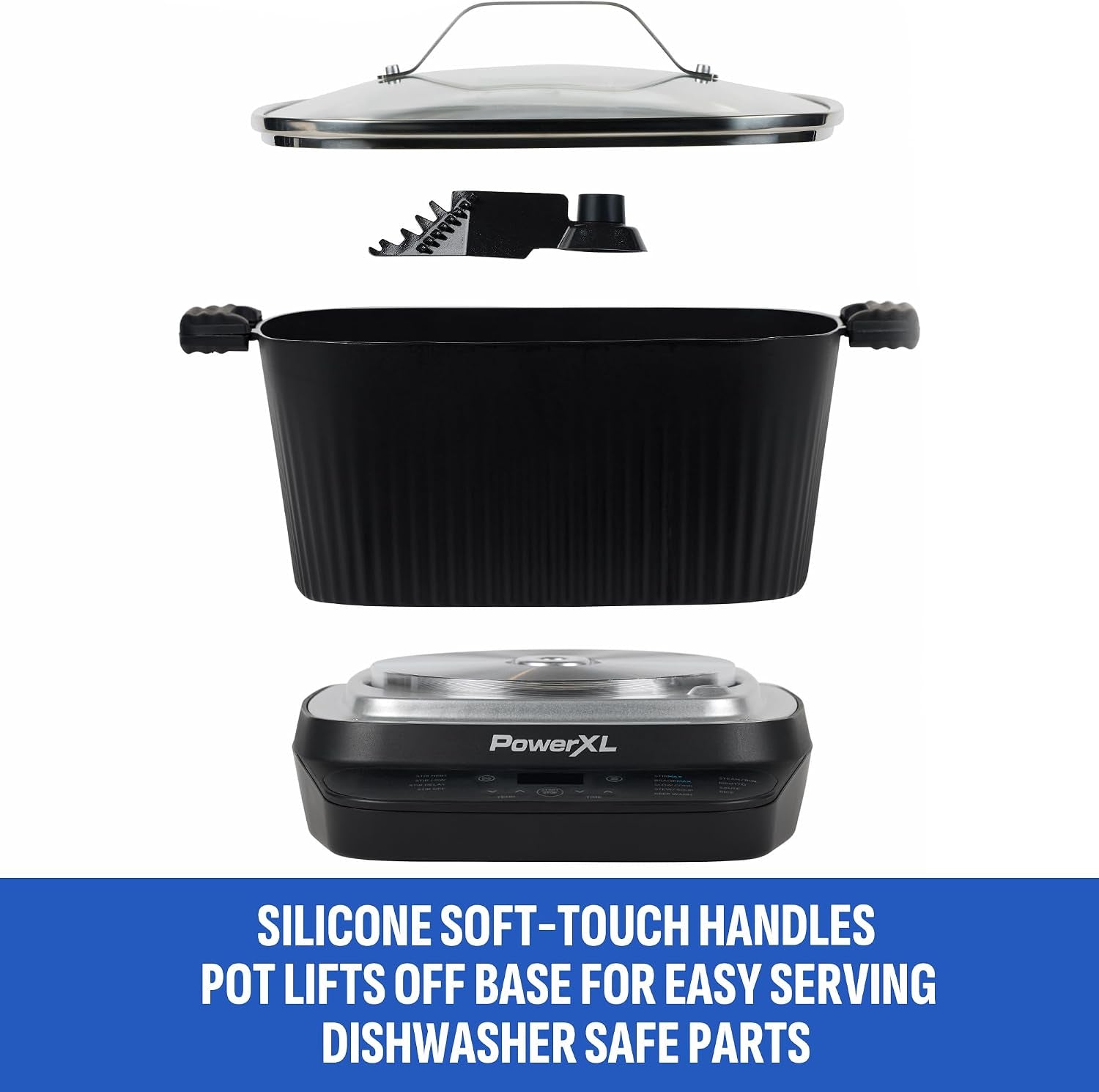 stirmax-7-5qt-digital-multi-cooker-with-auto-stir-9-in-1-multicooker-with-automatic-stirring-saute-sear-and-dishwasher-safe-ceramic-pot
