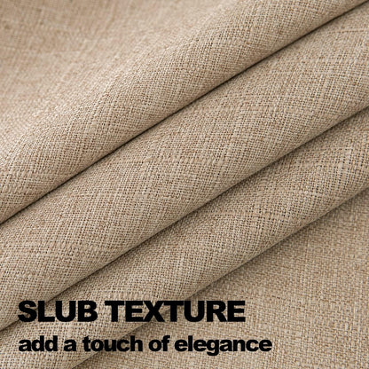 Burlap Linen Tablecloth 6Ft, Tan Table Cloth Rectangular3