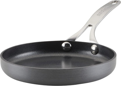 Hard Anodized Nonstick Mini Skillet/Frying/Egg Pan, Stainless Steel Handle, (6.5"), Gray1