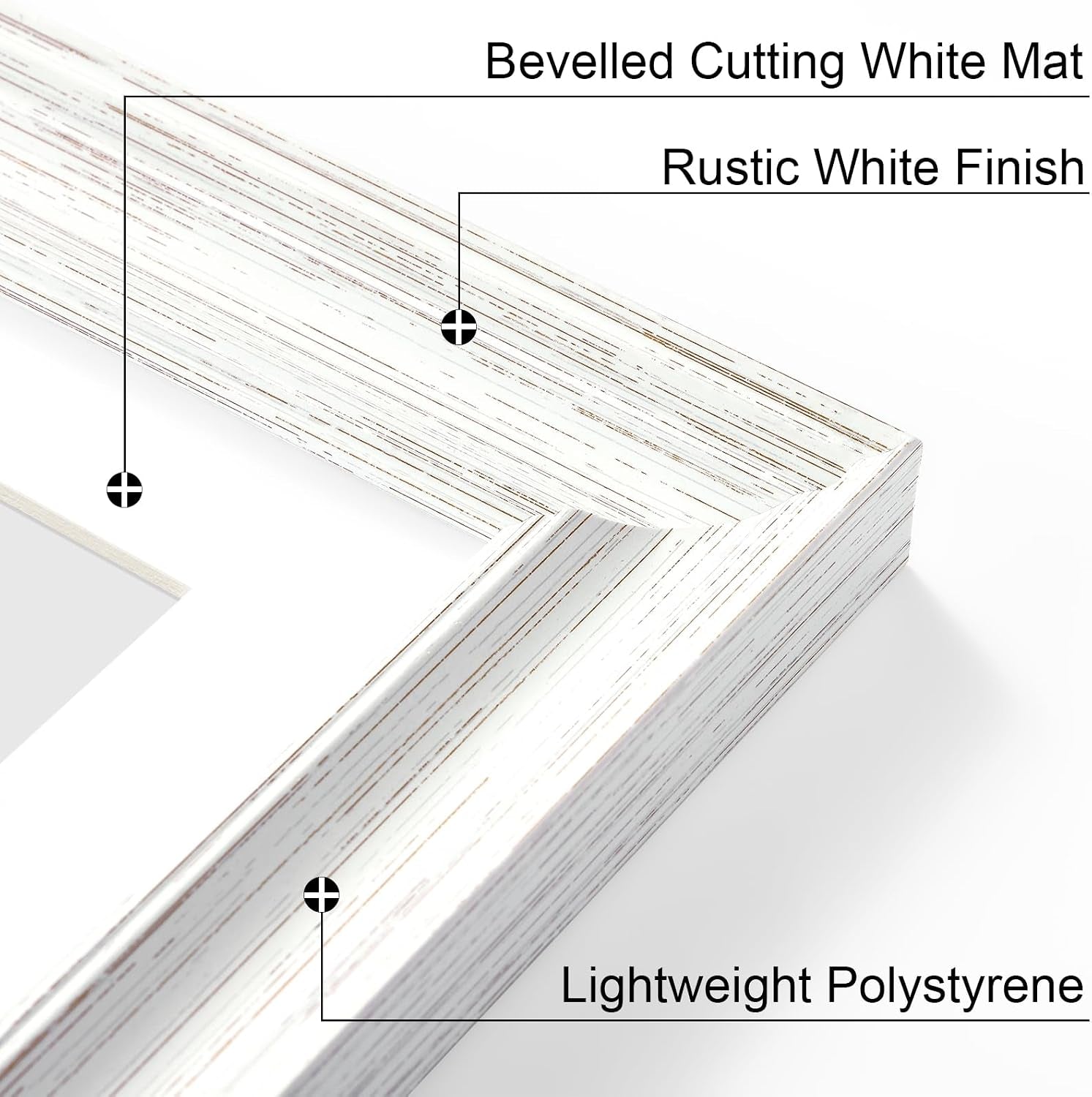 8x10-picture-frames-set-of-2-vintage-photo-frames-rustic-white