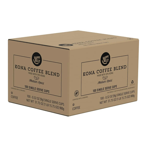an Amazon Brand -Medium Roast Coffee Pods, Kona Blend, Compatible with Keurig 2.0 K-Cup Brewers, 100 Count5