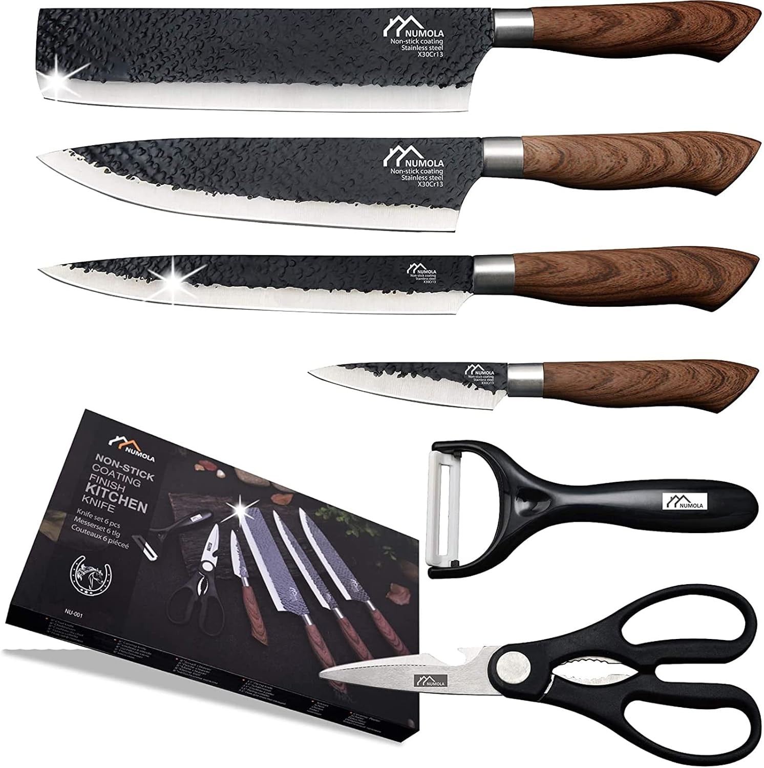 6-pieces-black-professional-chef-knife-set-with-stainless-steel-cutlery