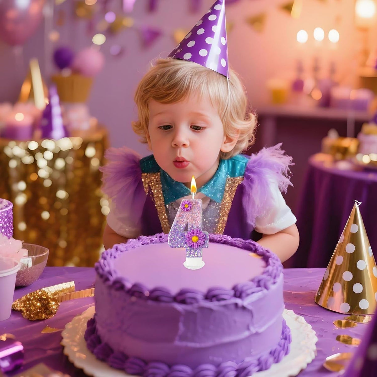 purple-flower-birthday-candles-number-4-birthday-candles-for-cake-suitable-for-cartoon-birthday-parties-cake-decor-wedding-anniversary-and-other-celebrations-supplies-4-candle