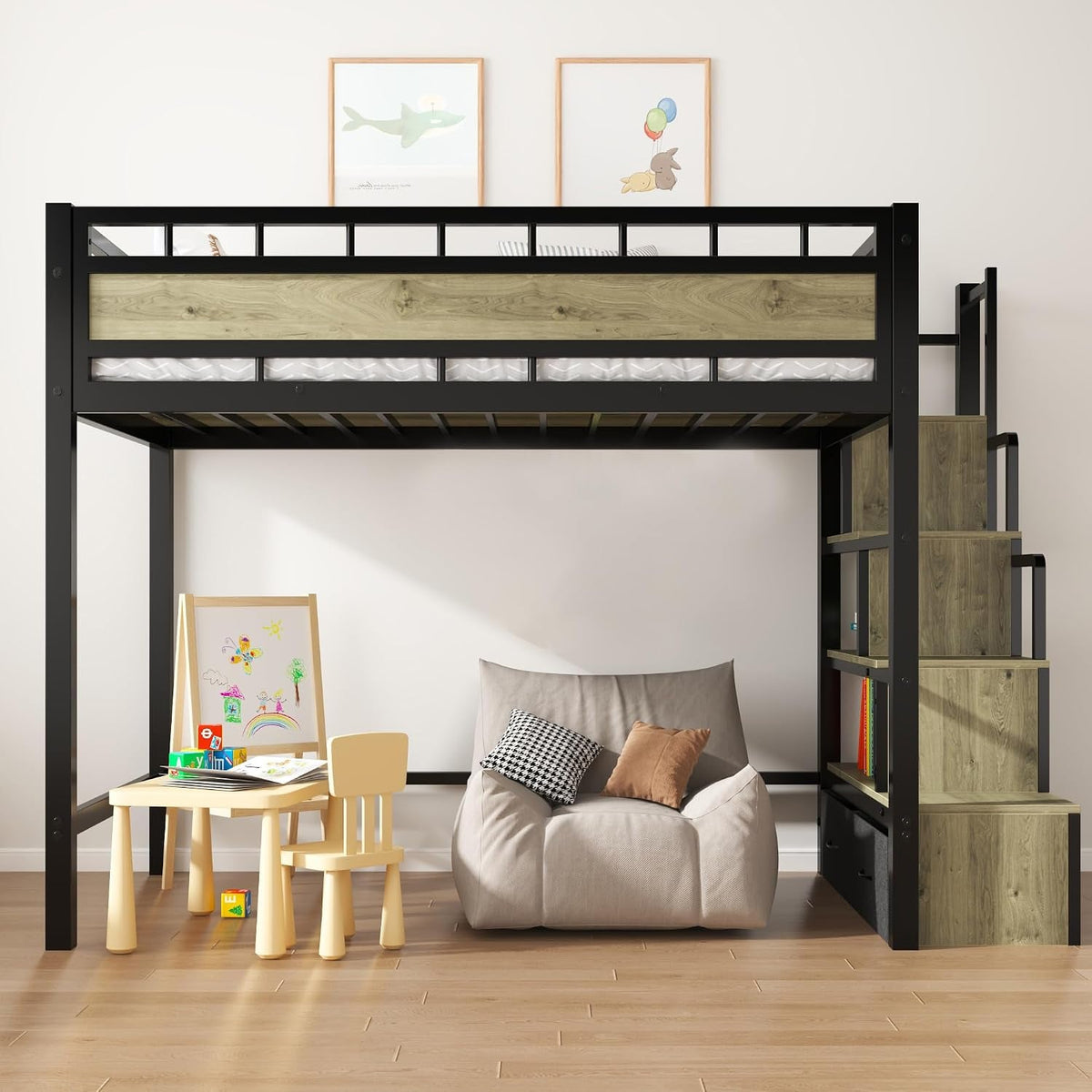 heavy-duty-loft-bed-twin-size-bunk-bed-with-storage-cabinet-black