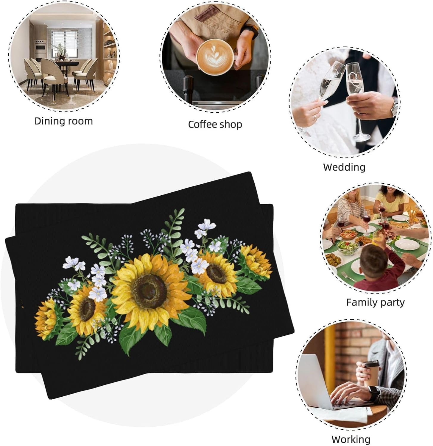 sunflowers-wild-flowers-placemats-set-of-6-table-mats-table-tableware-place-mats-with-non-slip-heat-resistant-washable-for-dining-home-kitchen-party-indoor