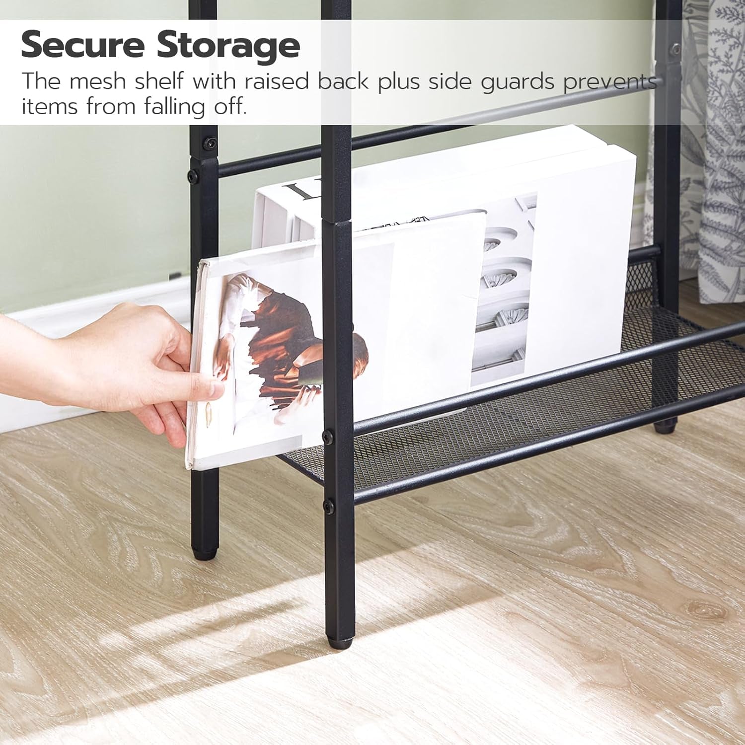 small-narrow-side-table-with-charging-station-skinny-end-table-for-small-spaces-slim-nightstand-with-usb-ports-outlet-sofa-beside-table-with-storage-shelf-rustic-brown-and-black-bf102ubz01