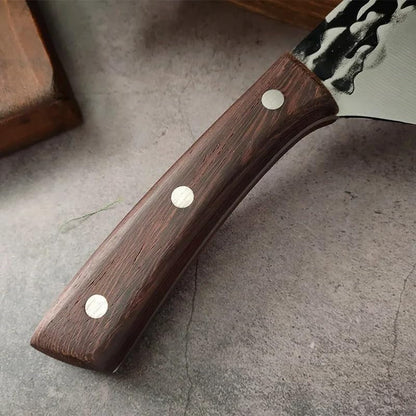 Meat Cleaver, 7 Inch Stainless Steel Kitchen Knife Butcher Meat Chopping Fish Vegetables Slicing Knife5