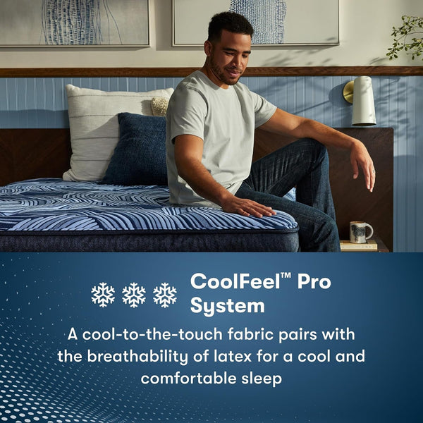 Perfect Sleeper Pro Kensington 13" Medium Latex Hybrid King Mattress8