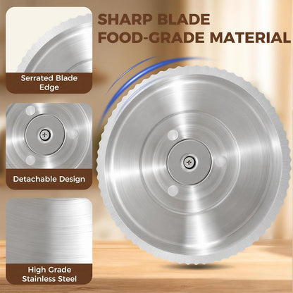 Manual Bread Slicer for Homemade Sourdough Bread, Adjustable Thickness5
