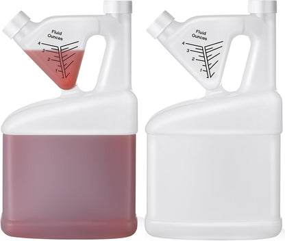 2 Pcs 64Oz Tip Measure Container Tip and Pour Measuring Cup1