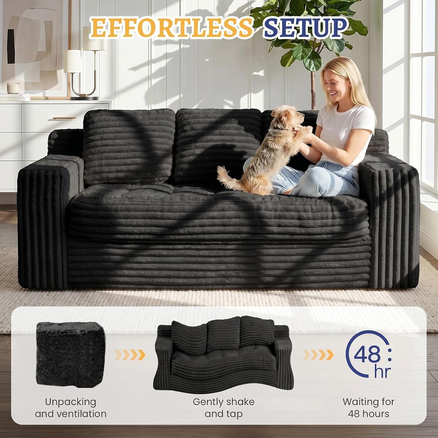 boneless-couch-cloud-loveseat-sofa-corduroy-couch-in-a-box-upholstered-boneless-3-seater-couch-for-living-room-bedroom-office-apartment-no-assembly-required-black