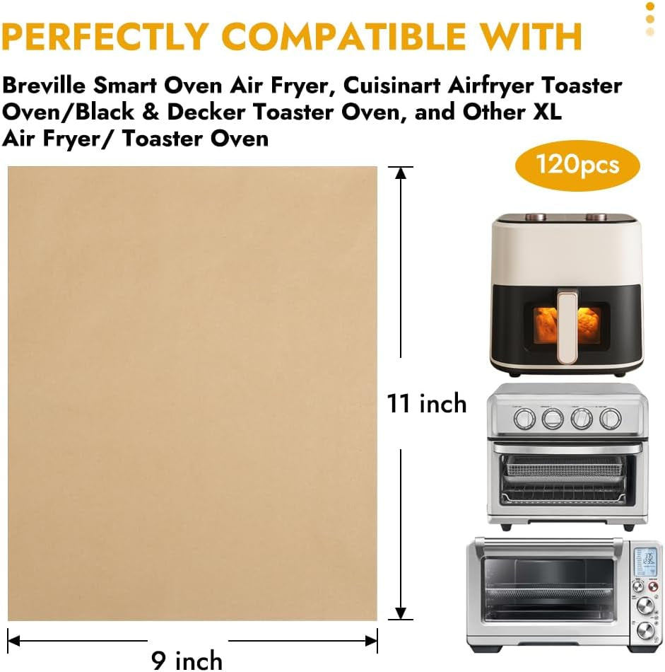 11-x-9in-disposable-air-fryer-parchment-paper-sheet-liners-120pcs-compatible-with-breville-smart-oven-air-fryer-pro-bov900bss-cuisinart-airfryer-toaster-oven-airfryer-toaster-accessories