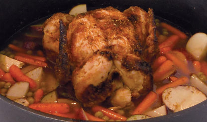 20 Quart Pre-Seasoned Cast Iron Dutch Oven with Lid and Wire Bail Handle- Great for Gumbo, Jambalaya, Chili, Soup and Stew3
