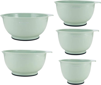 Kitchenaid Classic Mixing Bowls, Set of 5, Pistachio1