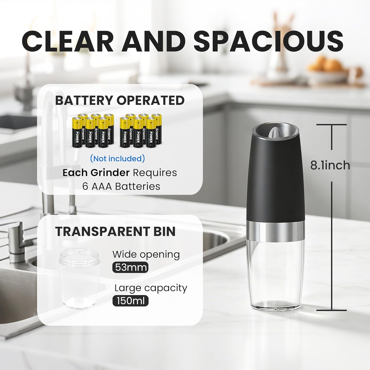 battery-operated-gravity-salt-and-pepper-grinder-set-2-pcs-black-automatic-salt-and-pepper-grinder-set-adjustable-roughness-12-batteries-required-led-light