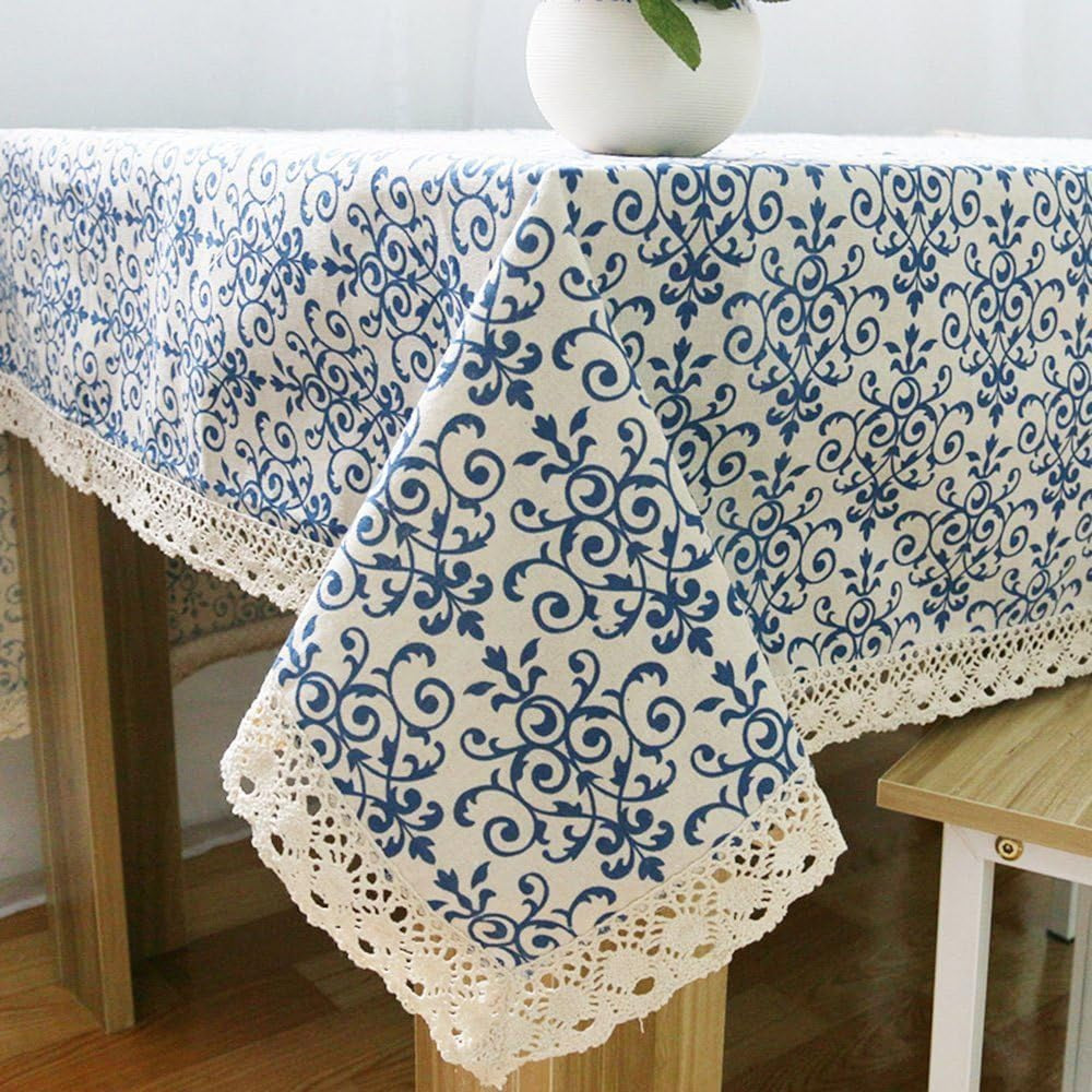 elome-55-x-98-inches-oblong-flowers-lace-tablecloth-baroque-bohemian-style-cotton-linen-fabric-blue-dining-room-picnic-table-cloth-cover-home-decoration
