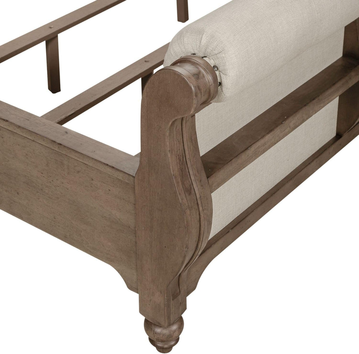 liberty-furniture-americana-farmhouse-king-sleigh-bed-traditional-bedroom-upholstered-bed-frame-dusty-taupe-black-oak-wood