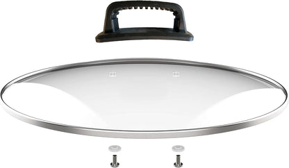 Oval Glass Lid for 6 Qt Slow Cooker, Compatible with Crock Pot Hamilton Beach Black Decker and Most of Brand in Market 6 Quart Slow Cooker7
