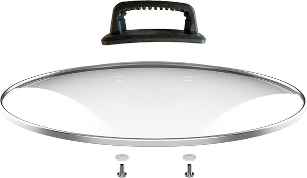 Oval Glass Lid for 6 Qt Slow Cooker, Compatible with Crock Pot Hamilton Beach Black Decker and Most of Brand in Market 6 Quart Slow Cooker7