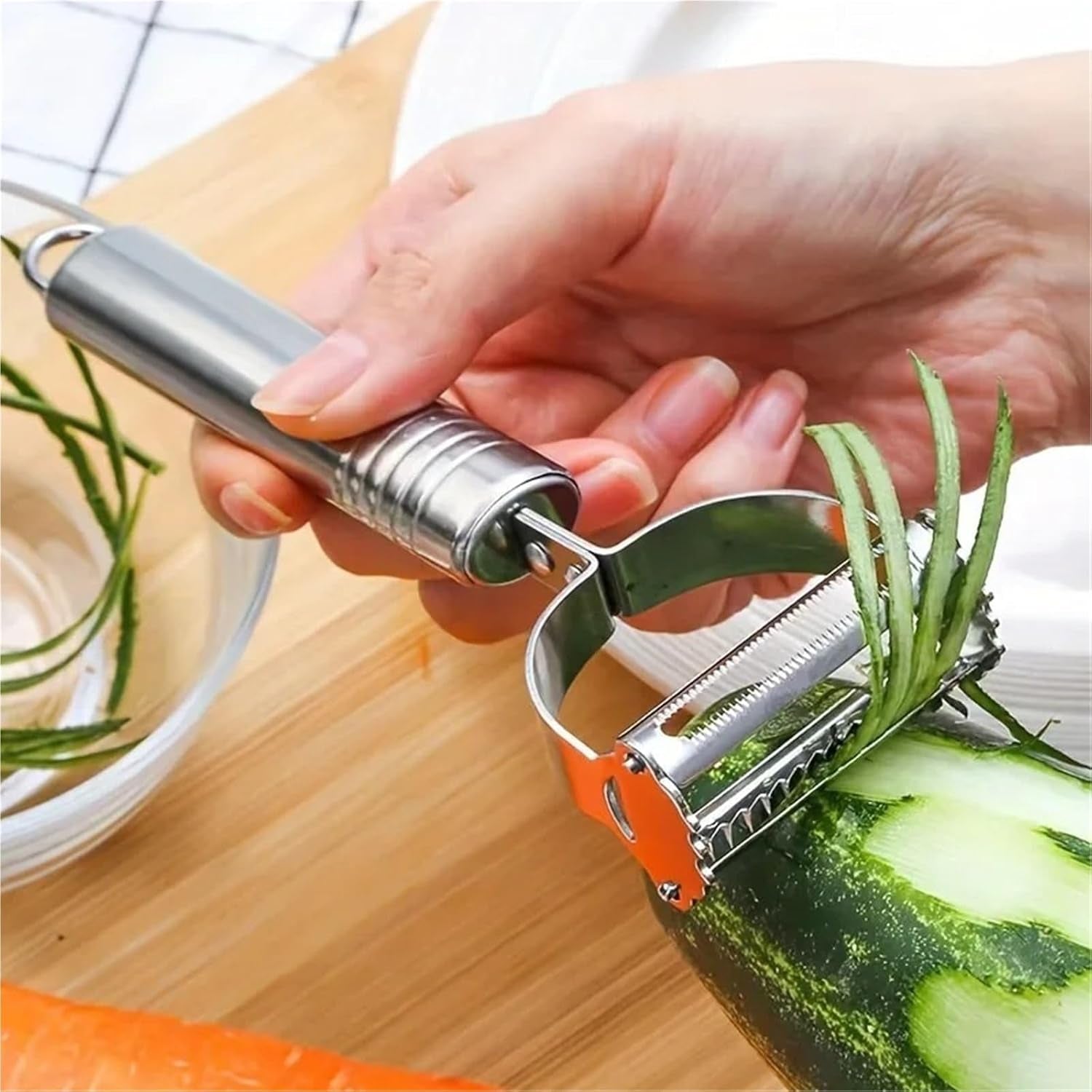 stainless-steel-multifunction-grater-julienne-peeler-and-slicer-for-kitchen2pcs