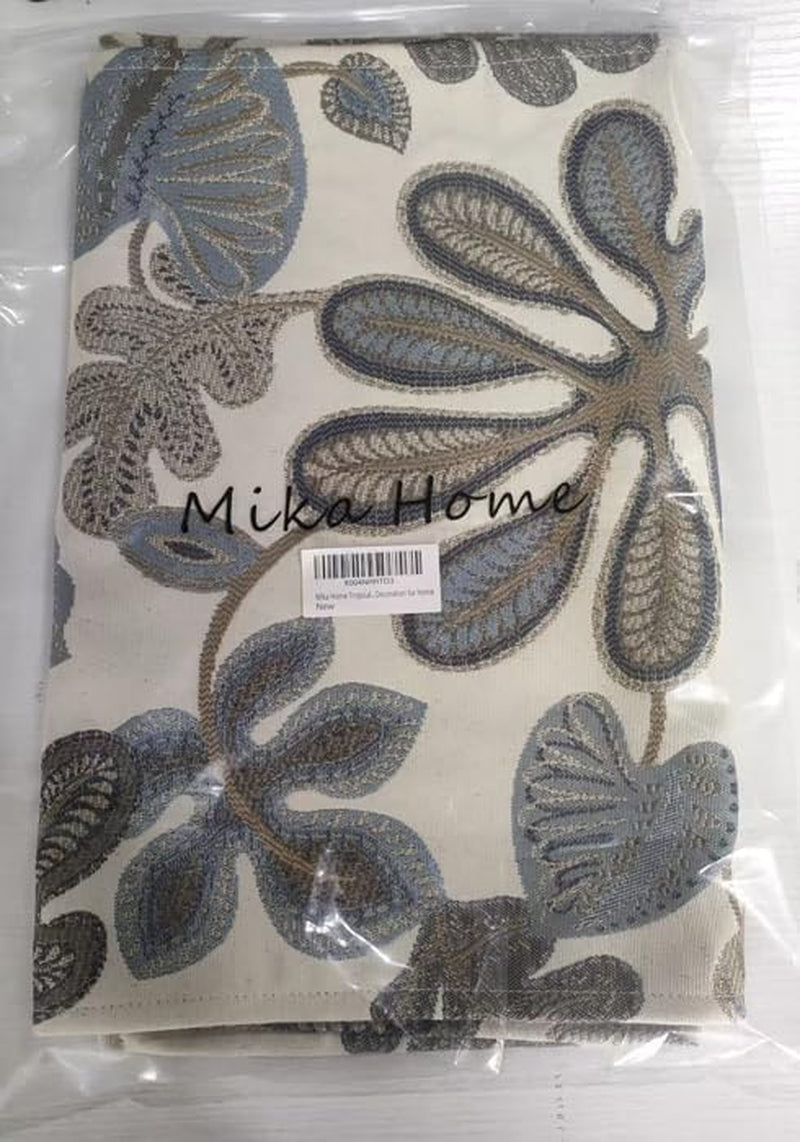 tropical-leaf-table-runner-for-home-decor-13x72-inches-blue-brown-seasonal-dining-table-decoration-table-linen