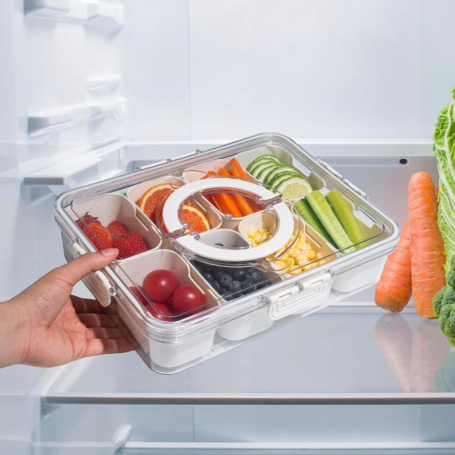divided-snack-serving-tray-with-lid-and-handle-travel-snackle-box-charcuterie-container-portable-storage-organizer-for-candy-fruits-nuts-snacks-1pack-white