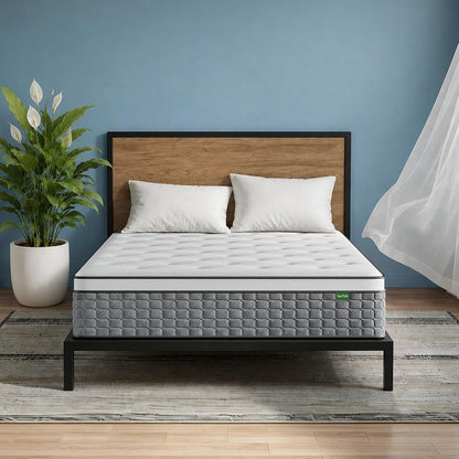 Queen Mattress,12 Inch Hybrid Queen Size Mattresses in a Box: Medium Firm,Memory Foam & Pocket Springs for Pressure Relief, Motion Isolation,Certipur-Us Certified,No Fiberglass,365-Night Trial1