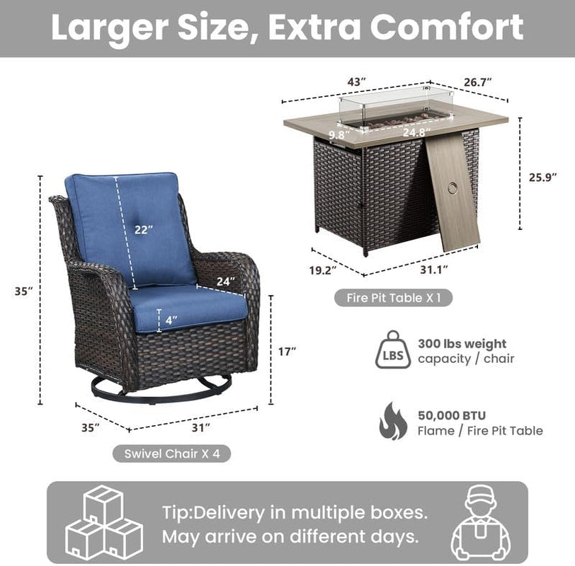 5-pieces-outdoor-wicker-patio-furniture-set-with-fire-pit-blue