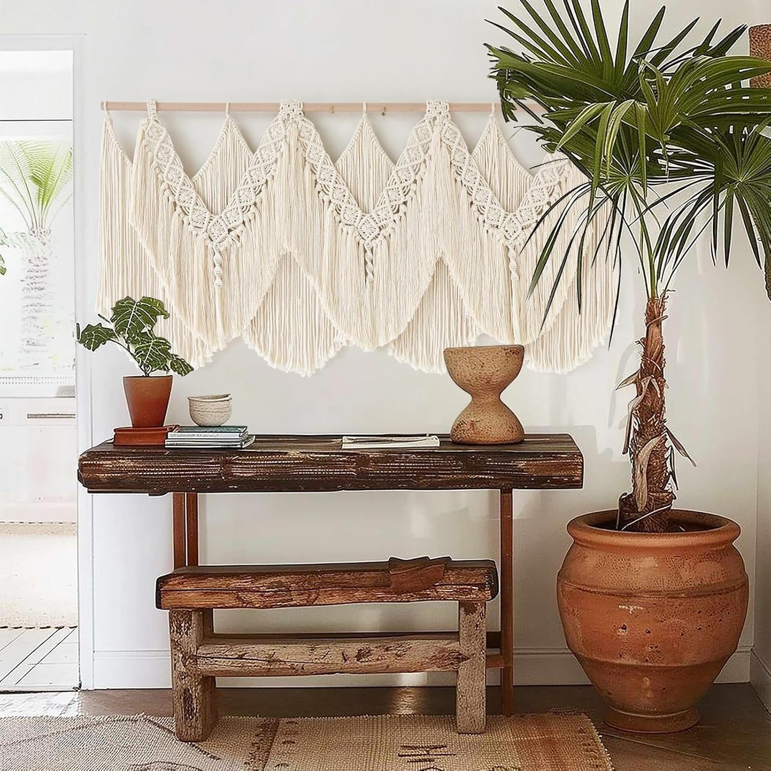 macrame-wall-hanging-wedding-hanger-tassel-knotting-boho-decor-47w-25l-cotton-rope-bedroom-wall-art-dorm-room-accent-apartment-decor-home-interior-wedding-backdrop-housewarming-gift
