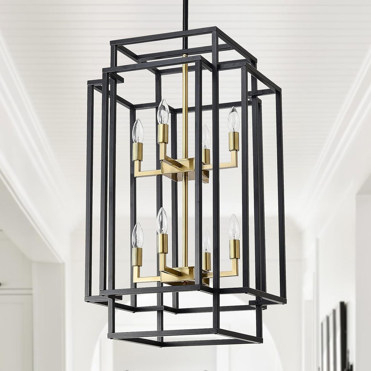 32-h-black-gold-foyer-chandeliers-high-ceiling-hanging-light-fixture