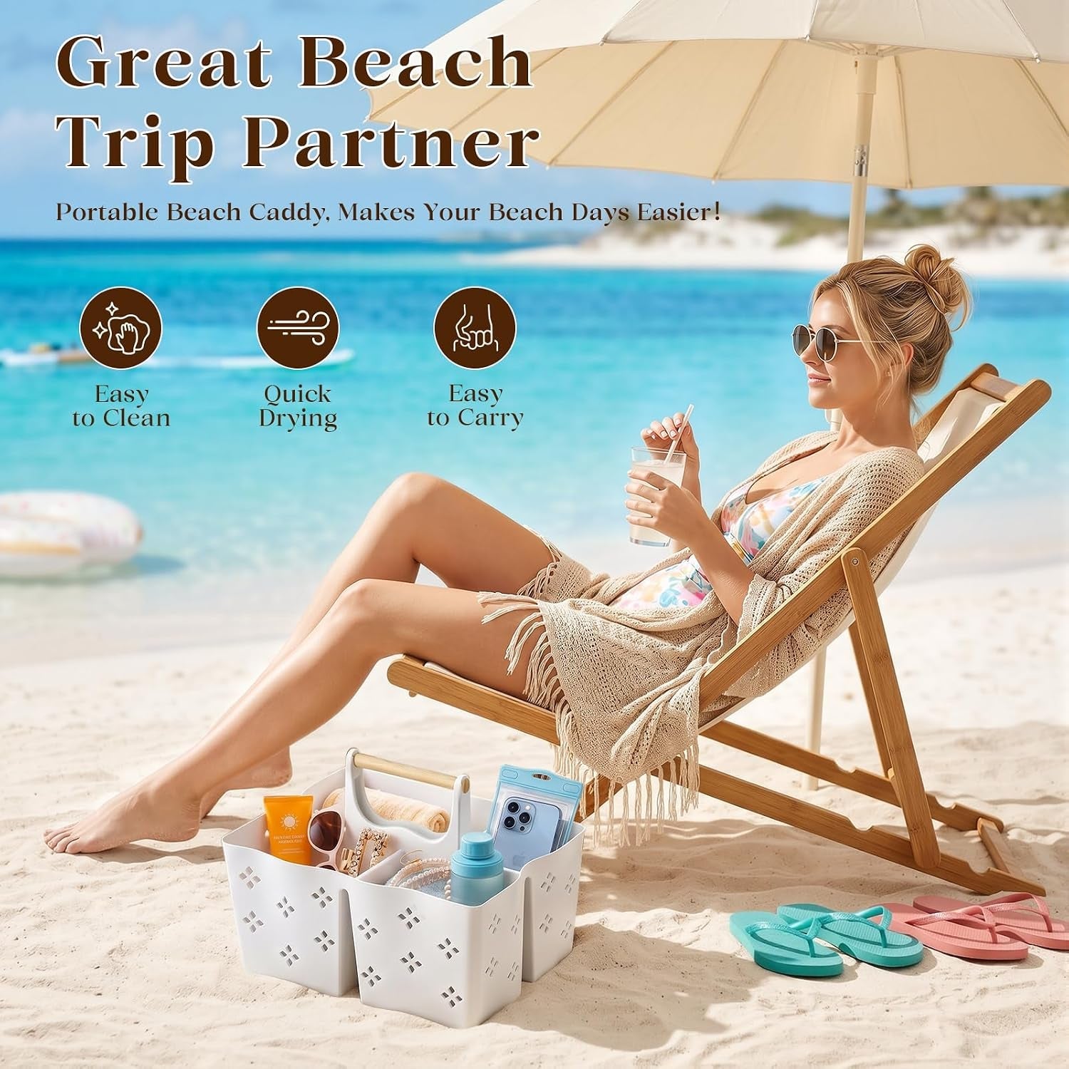 plastic-shower-caddy-portable-large-capacity-shower-basket-with-handle-divided-bathroom-toiletry-organizer-quick-drain-shower-caddy-for-college-dorm-beach-kitchen-essentials-white