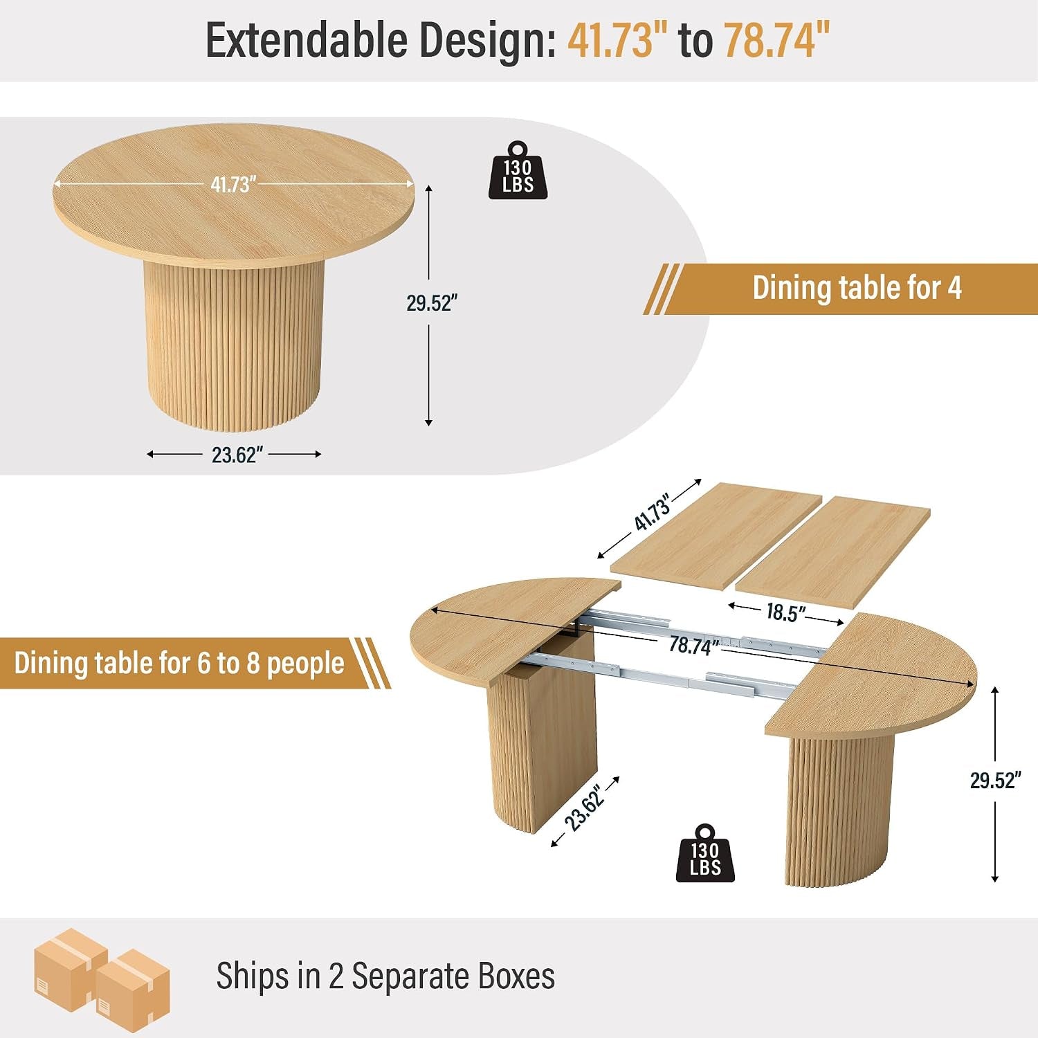 41-in-78-in-extendable-dining-room-table-for-4-8-round-expandable-kitchen-table-with-fluted-base-modern-farmhouse-oval-dinner-tables-for-dining-room-kitchen-living-room-natural