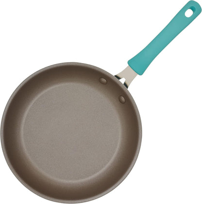 Cook + Create Aluminum Nonstick Cookware Set, 10-Piece, Agave Blue2