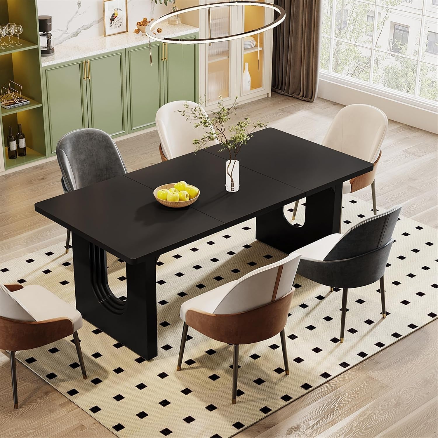 tribesigns-modern-dining-table-for-6-people-71-large-kitchen-dining-table-with-wood-pedestal-base-rectangular-long-dinner-table-for-kitchen-dining-room-living-room-black