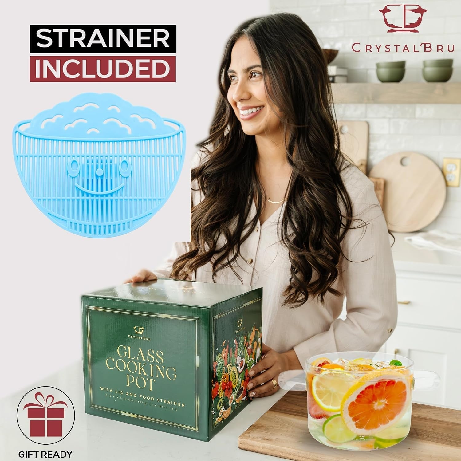 2l-clear-glass-simmer-pot-with-lid-strainer-heat-resistant-borosilicate-glass-pot-for-potpourri-simmer-pot-for-home-fragrance-glass-pots-for-cooking-on-stove-anti-scald-handles