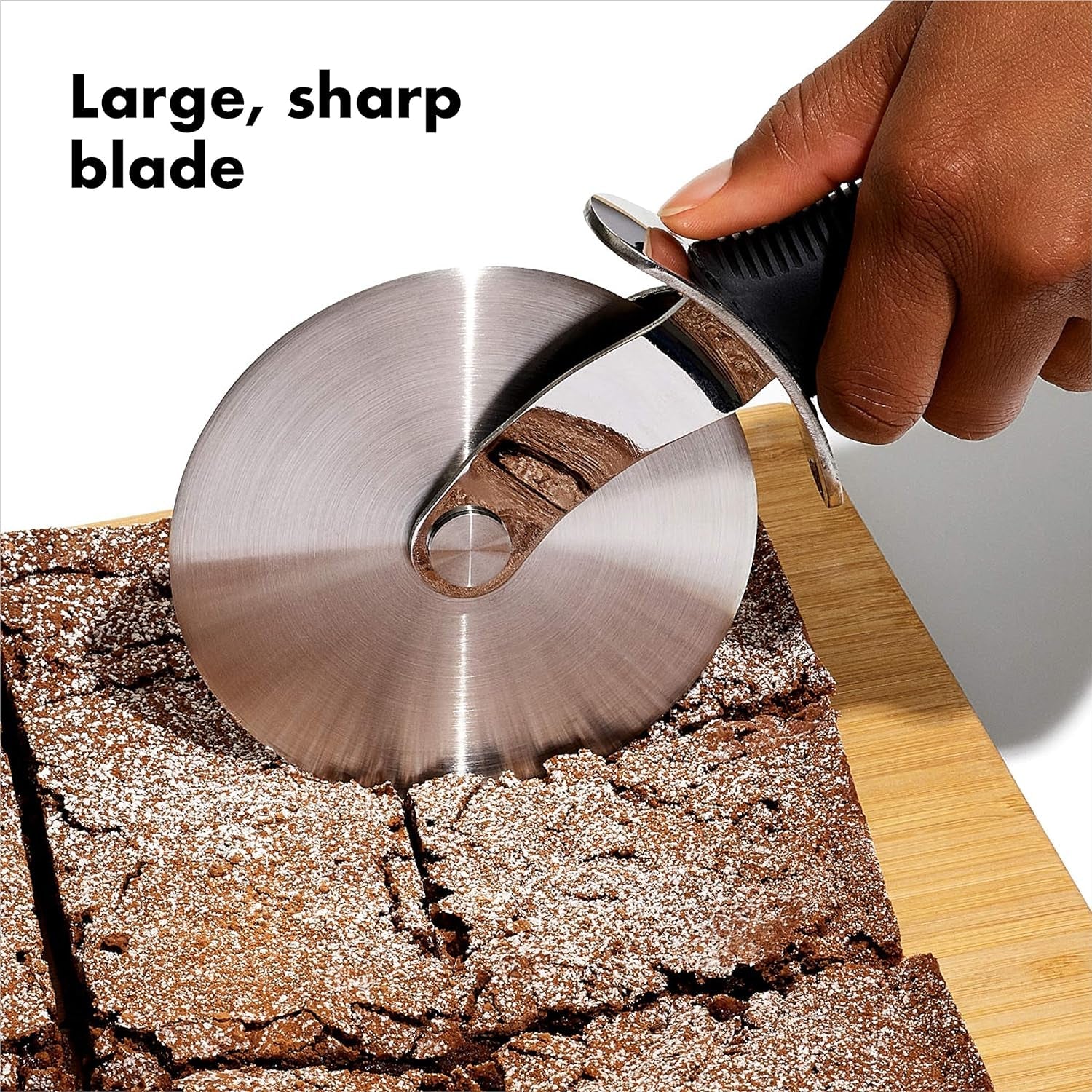 oxo-good-grips-pizza-wheel-cutter-with-4-inch-blade-sharp-stainless-steel-blade-comfortable-non-slip-grip-cuts-thick-crust-easy-to-clean-kitchen-cutting-tool