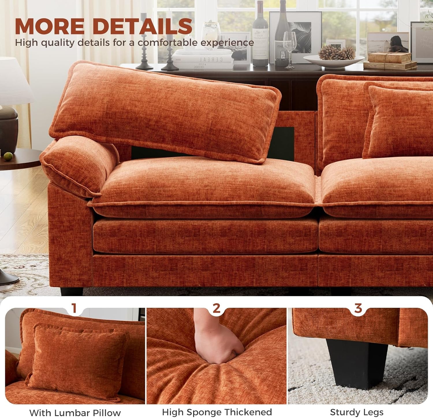 120-oversized-modular-sectional-sofa-comfy-u-shaped-cloud-couch-w-2-movable-ottoman-5-seater-chenille-deep-seat-modern-sofa-couch-for-living-room-diy-combination-terracotta-orange
