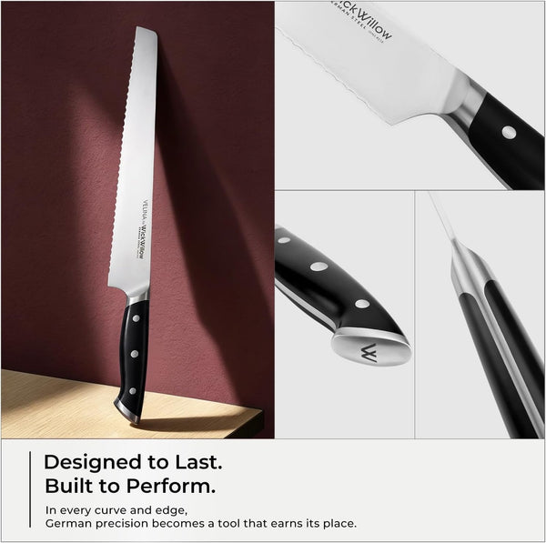 10” Bread Knife – Razor Sharp German High-Carbon Stainless Steel8