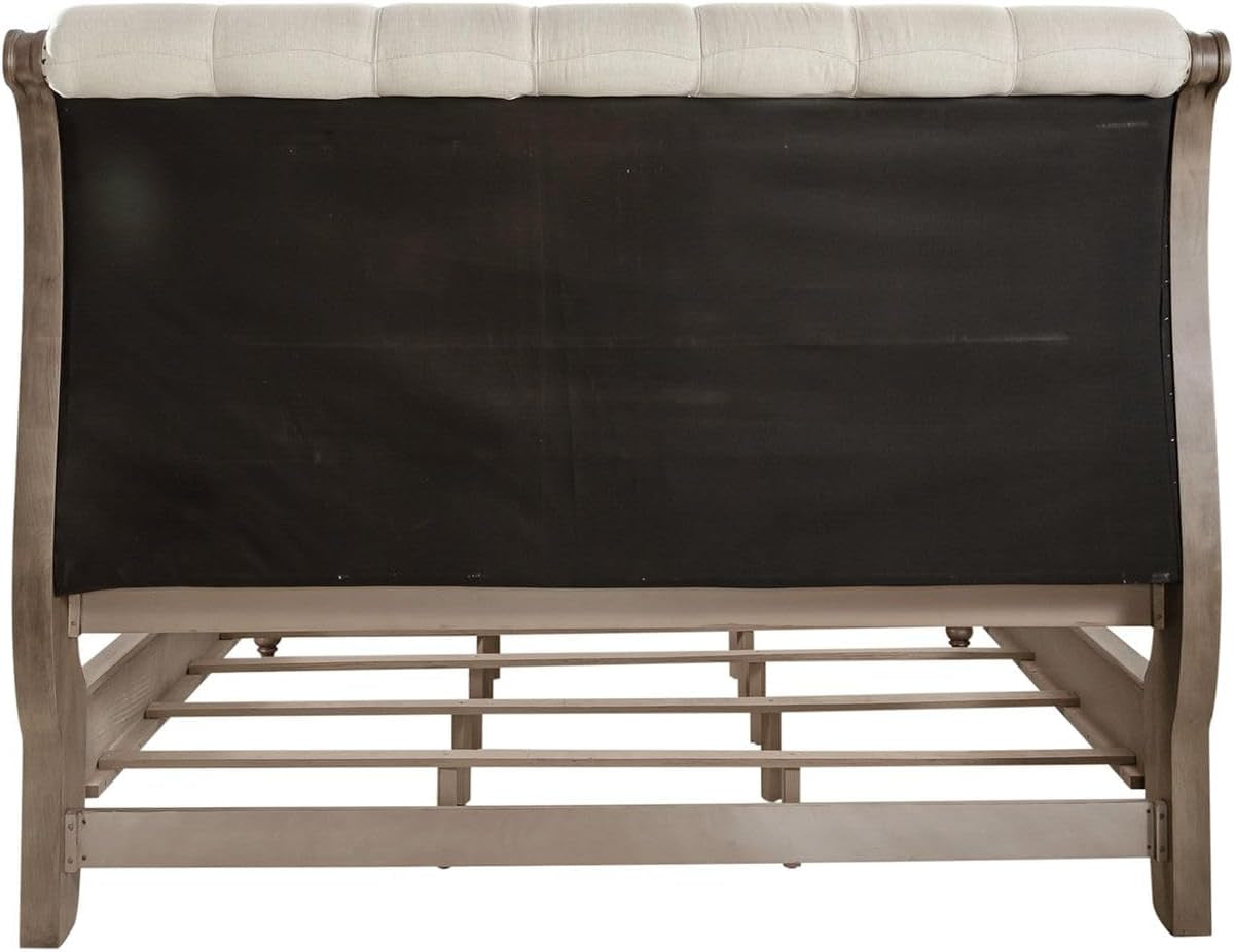 liberty-furniture-americana-farmhouse-king-sleigh-bed-traditional-bedroom-upholstered-bed-frame-dusty-taupe-black-oak-wood