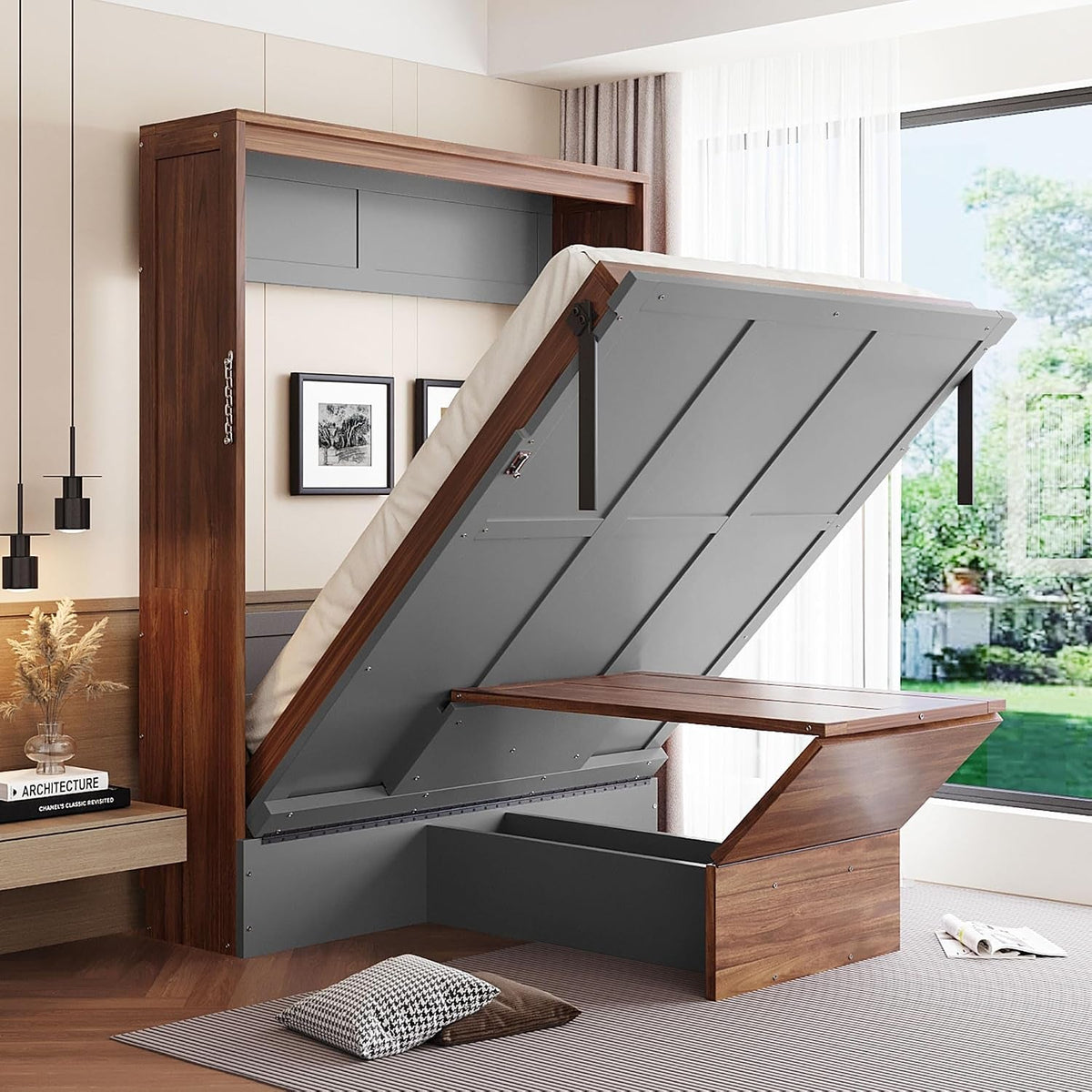 full-size-murphy-bed-wall-beds-with-foldable-desk-and-hardware-chain-cabinets-bed-w-metal-leg-slat-support-space-saving-bedroom-furniture-for-small-space-apartment-walnut-gray