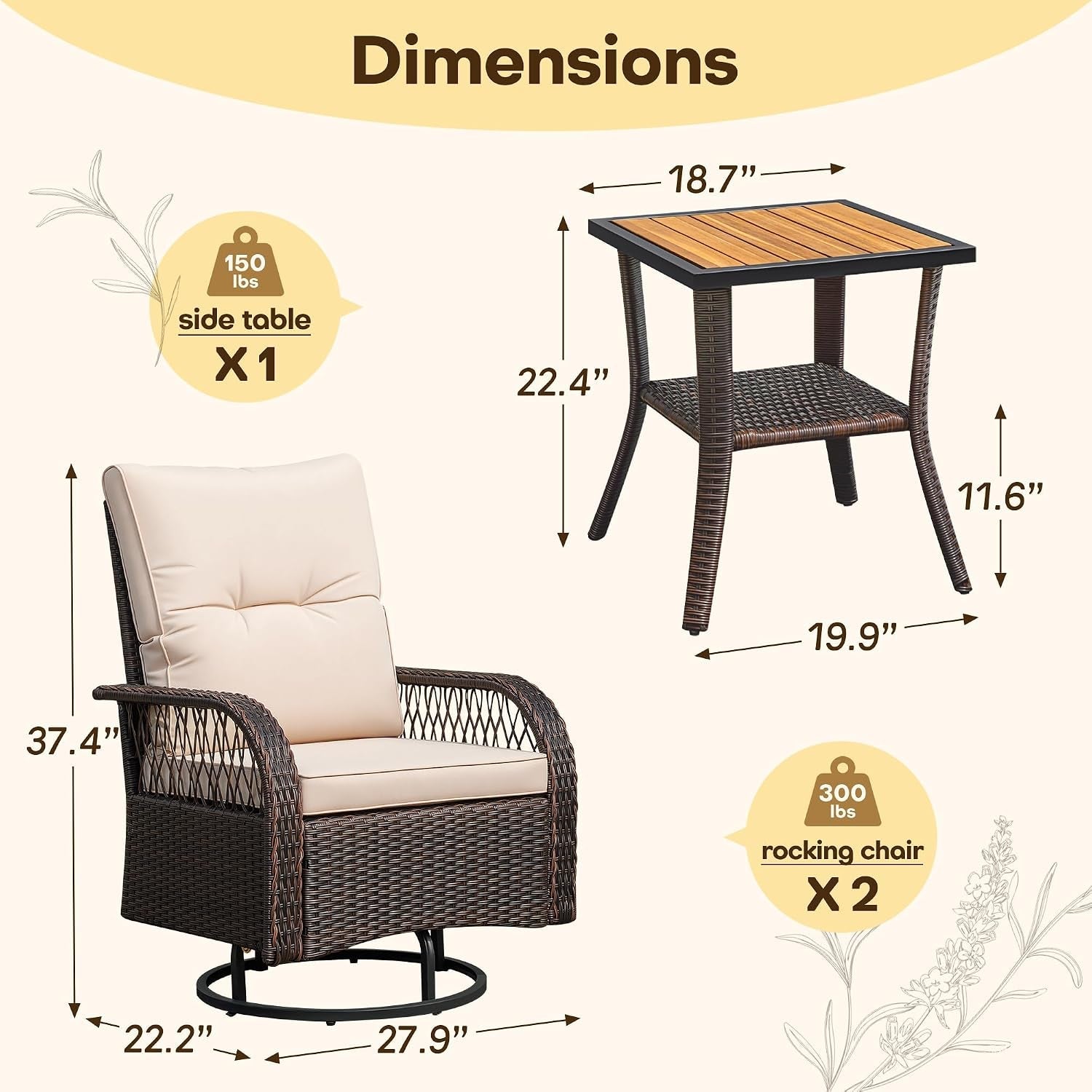 patio-furniture-set-outdoor-3-pieces-wicker-swivel-rocking-chairs