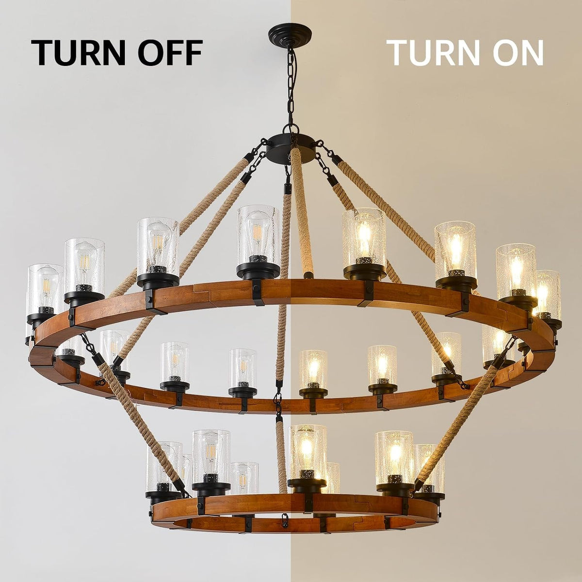 60-2-tier-wagon-wheel-chandelier-27-light-extra-large-wood-chandeliers